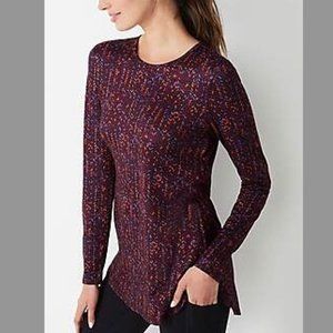 NEW J.Jill Fit Performance Long-Sleeve Tee LP